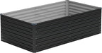 Vengarus 6x3x2FT Galvanized Raised Garden Bed Kit, Deep Root Planter Box - Image 7