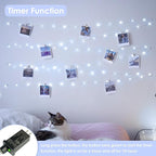 33Ft 100LED Fairy Lights Plug in, Waterproof String Lights Outdoor & Indoor 8 - Image 5