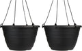 The HC Companies 11 Inch Wrapt Hanging Planters, Lightweight UV-Resistant by TheHCCompanies