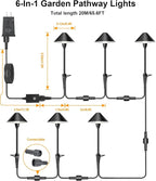 6 Pack Low Voltage Pathway Lights - Image 7