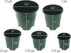 4 Inch Nursery Pot Green Plastic Planters - Image 5