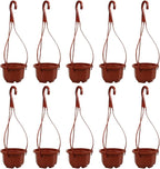 YARNOW 10 Pack Plastic Hanging Planters by YARNOW
