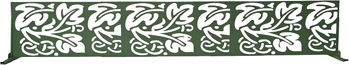 Oakland Living 6 ft. X 4 ft. Green Freestanding Metal Privacy Screen Room - Image 7