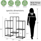 Metal Plant Stand Indoor Metal Plant Stands Outdoor Tiered Plant Shelf - Image 6