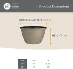 The HC Companies Wrapt Hanging Planters - Image 5