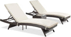 Pamapic Patio Chaise Lounge Set 3 Pieces - Image 6