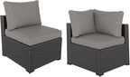 Aoxun Patio Furniture Sets, 2-Piece Outdoor Patio Furniture by Aoxun