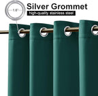NICETOWN Outdoor Patio Curtain Extra Long Drape 120" L Waterproof/Windproof - Image 2