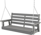 GREENVINES Porch Swing | 51’’ | HDPE Plastic | by GreenVines