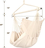 Highwild Hammock Chair Hanging Rope Swing - Image 6