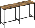 55" Long Bar Table, Counter Bar Height Table, High Top Table, Rectangular by Yatiney
