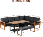 Grand patio 4-Piece Outdoor Furniture Set - Image 4