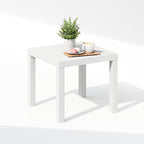 Furinno Classic Coffee Table, Square Modern Coffee Table - Image 5