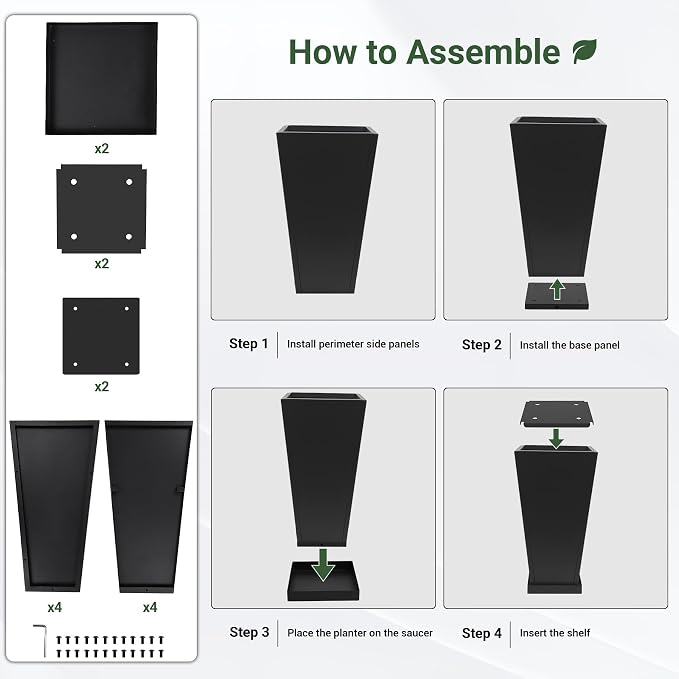 Tall Planters 18" H - Image 9