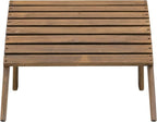 Linon Home Dcor Linon Adirondack Woodstock Ottoman, Teak Stain, 21.6"W x - Image 7
