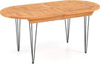 Tangkula 71" Outdoor Dining Table - Image 9