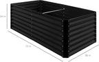 Best Choice Products 6x3x2ft Outdoor Metal Raised Garden Bed, Deep Root Box - Image 8