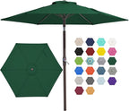 JEAREY 7.5FT Patio Umbrella Outdoor Market Umbrella by JEAREYOutdoorsCollection