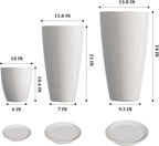 QCQHDU 24, 11 inch Large Planters - Image 3