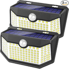 HMCITY Solar Lights Outdoor 120 LED by LightingUpYourLife