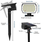 Solar Spot Lights Outdoor 10 Pack, Solar Landscape Spotlights Waterproof - Image 6