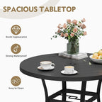 MELLCOM 42'' Round Outdoor Dining Table - Image 6