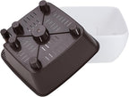 Vencer 10.8 Inch Plastic Square Self Watering Planter, Water Indicator - Image 3