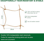 Jute Trellis Netting - Image 2
