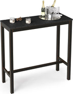 Outdoor Bar Table, Weather Resistant, Hot Tub, Indoor or Outdoor Use by COZYMAN