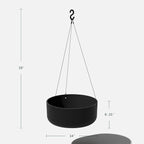 Veradek Mason Series Hanging Kona Planter - Image 3