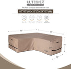 ULTCOVER Patio V-Shaped Sofa Cover Waterproof - Image 2