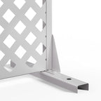 Casaphoria 72" H x 35" W Arched Metal Privacy Screen - Image 2