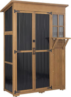 PetsCosset Large Outdoor Storage Cabinet Waterproof by PETSCOSSET