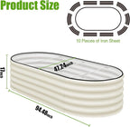 SnugNiture Galvanized Raised Garden Bed - Image 2