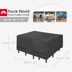 Porch Shield Patio Table Cover - Image 2