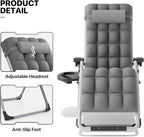 MoNiBloom Beach Chaise Lounge Chair, Patio Folding Recliner - Image 13