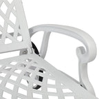 VINGLI Cast Aluminum Outdoor Chaise Lounge Chair - Image 4