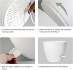 10 Inch Self Watering Hanging Pots, 2 Pack Hanging Planters - Image 6