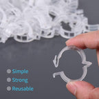 200Pcs Garden Clips for Climbing Plants, Reusable Trellis Clips for Tomatoes - Image 4