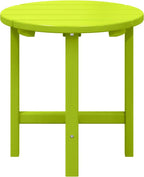 WestinTrends Dylan Adirondack Round Outdoor Side Table by WestinTrends