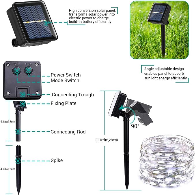 Joomer Solar Fairy Lights - Image 7