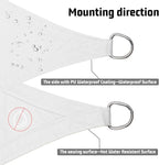 LOVE STORY Rectangle 9'x14' Waterproof Sun Shade Sail Canopy UV Block - Image 3