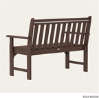 POLYWOOD GNB48MA Vineyard 48" Bench - Image 5