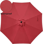 Simple Deluxe 9' Patio Umbrella Outdoor Table Market Yard Umbrella - Image 4