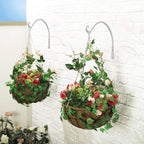 FEED GARDEN Iron Wall Hooks Decorative Metal Curved Plant Hanger Hooks - Image 7