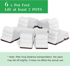 Kigeli 6 Pcs Resin Garden Pot Feet - Image 7