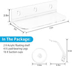 12 Inch 2 Pack Plant Window Boxes Shelf Sill Suction Cup Planter, 5-Inch Extra - Image 7