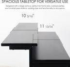 Kozyard Home Bar Unit with Storage Cabinet and Shelves, Dining Room, Living Room - Image 5