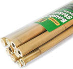 10pcs 1" D Thicker Heavy Duty Bamboo Stakes, 8FT Plant Stakes, Natural Garden by Jollybower