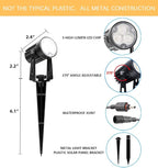 APONUO Metal Outdoor Solar Landscape Lights Solar Lights Outdoor Waterproof - Image 5